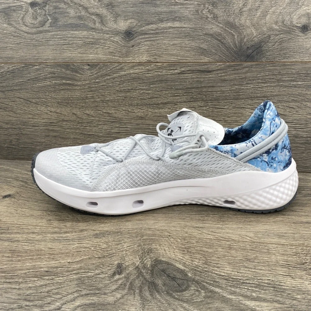 Under Armour Micro G Kilchis Water Shoes Mens 12 Gray Blue Marble 3028321-023